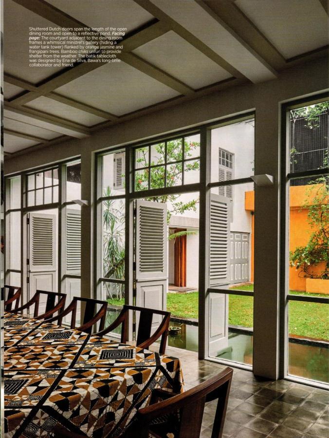 De Saram House By Geoffrey Bawa 4* Коломбо